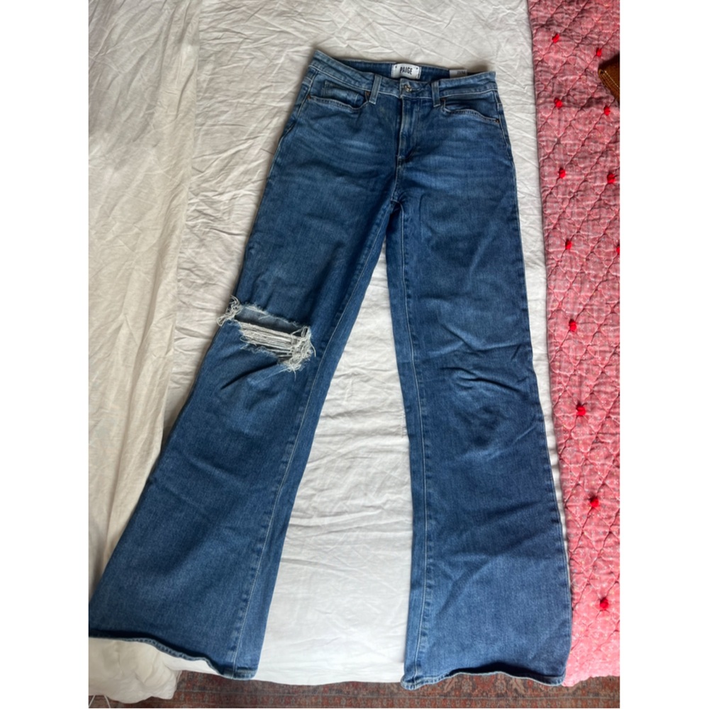 PAIGE Blue Flare Jeans